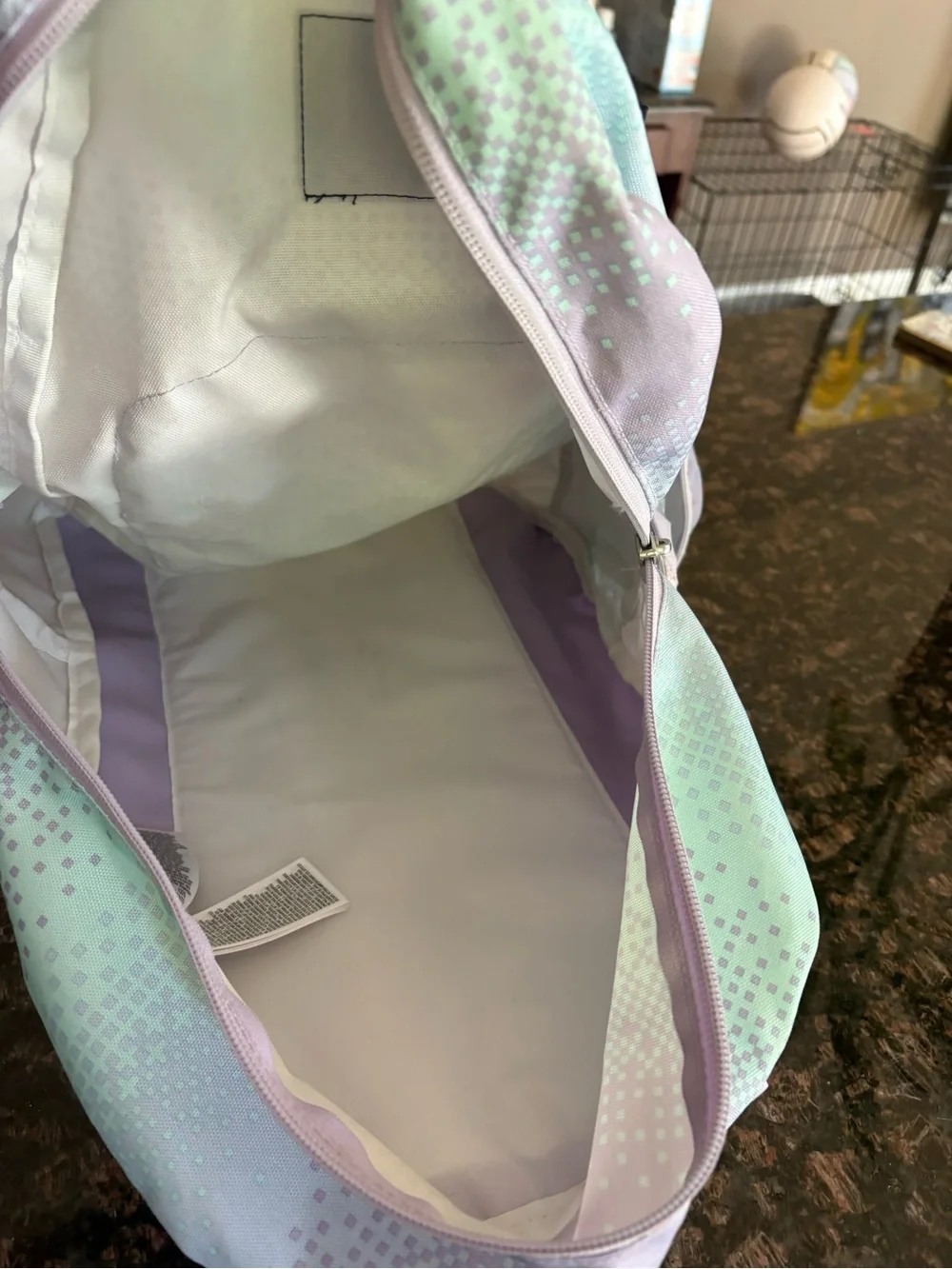 Jansport Kids Pastel Mint & Lavender Ombre Backpack